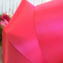 Атлас 5 см, светло-малиновый, рулон 33 м, УПАКОВКА 4 рулона