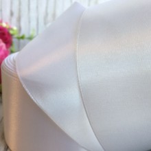 Атлас 5 см, белый, рулон 33 м, УПАКОВКА 4 рулона