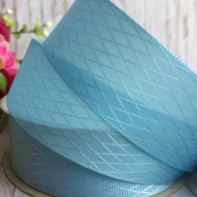 Атлас диагональ, 2,5 см, светло-бирюзовый, рулон 23 м