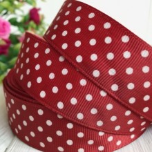 Репс 2,5 см горох, кирпичный, рулон 23 м