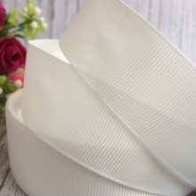 Репс 2,5 см (100 ярдов), белый, 90 м в рулоне