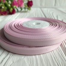 Репс 0,6 см, бледно-розовый, рулон 23 м