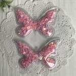 Силиконовые бабочки с наполнителем