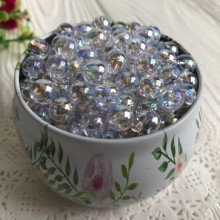 Жемчуг с переливом, 6 мм, белый, упаковка 500 г