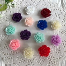 Серединка розочка, 1 см, цветной микс, упаковка 200 шт.