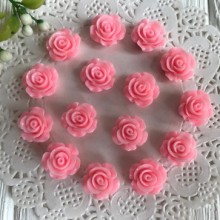 Серединка розочка, 1 см, розовый, упаковка 200 шт.