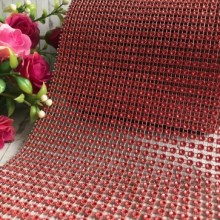 Шина, 12 см, красный (цветочек), катушка 9 м