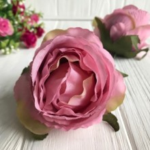 Бутон розы 9 см, пудровый, упаковка 50 шт.