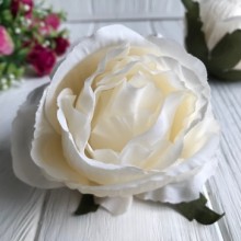 Бутон розы 9 см, айвори, упаковка 50 шт.