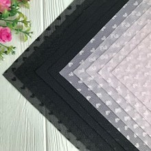 Экокожа (19011401), 20х30 см, сердечка на сетке, упаковка 10 шт.