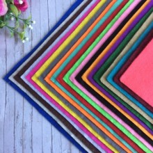 Набор фетра, 20х30 см (мягкий), цветной микс, 1,4 мм, упаковка 20 шт.