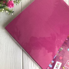 Фоамиран 2 мм, малиновый, 20х30 см, упаковка 10 шт.