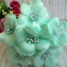 Космея, 5,5 см, тиффани, упаковка 10 пучков (60 цветочков)