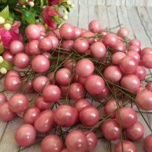 Калина россыпью, 12 мм, розовая, упаковка 400 шт.