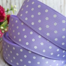 Репс 2,5 см горох, ліловий, рулон 23 м Репс 2,5 см горох, ліловий, рулон 23 м