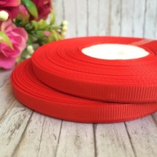 Репс 0,6 см, красный, рулон 23 м