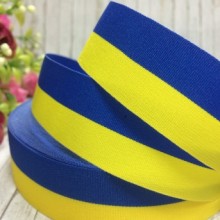 Лента Флаг Украины, 2 см, желто-синяя, рулон 23 м