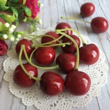 Вишня, 2,5 см, упаковка 100 шт.