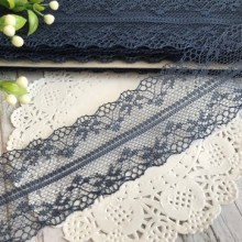 Кружево паутинка, 4 см, сапфировый, рулон 270 м