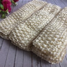 Повязка (тонкая вязка), 4 см, молочная, упаковка 12 шт.