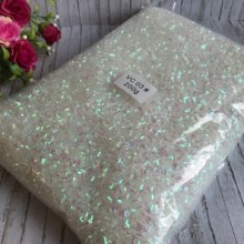 Присыпка дождик, белый перламутр, упаковка 200 грам