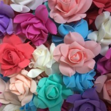 Бутон розы (№ 005), 6,5 см, цветной микс, упаковка 100 шт. Бутон розы (№ 005), 6,5 см, цветной микс, упаковка 100 шт.