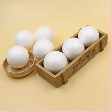 Пенопластовый шар, 8 см, упаковка 6 шт.