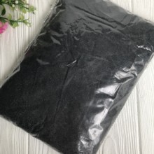 Присыпка глиттер, черный, упаковка 1 кг