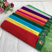 Креп бумага (гофрированная бумага), 200х50 см, набор 10 шт.