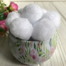 Помпоны (С03230), 3 см, белый, упаковка 250 шт. Помпоны (С03230), 3 см, белый, упаковка 250 шт.