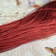 Шнур 0,5 мм, красный, моток 80 м