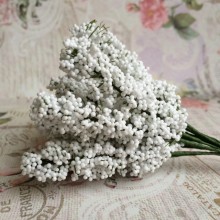 Травка-палочка, 10 см, белая, упаковка 144 шт.