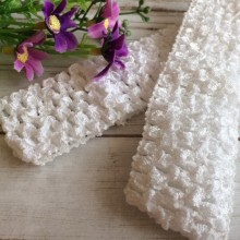 Повязка ажурная плотная, 4 см, белая, упаковка 12 шт.