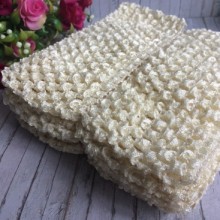 Повязка ажурная плотная, 7 см, молочный, упаковка 12 шт.