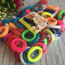 Резинка Калуш (велюрчик), 3,2 см, цветной микс, упаковка 75 шт.