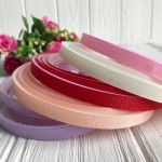 Обруч пластиковый в репсе