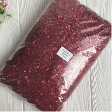 Присыпка звездочки, 3 мм, красный, упаковка 1 кг