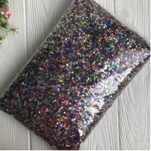 Присыпка звездочки, 3 мм, цветной микс, упаковка 1 кг