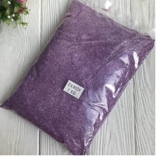 Присыпка глиттер, пудрово-фиолетовый, упаковка 1 кг