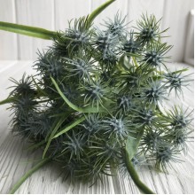 Гілка будяків, 30 см, зелений з сіро-блакитним, 1 шт. Гілка будяків, 30 см, зелений з сіро-блакитним, 1 шт.