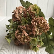 Ветка каланхое, 27 см, зеленый с персиковым, 1 шт.