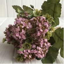 Ветка каланхое, 27 см, зеленый с пудровым, 1 шт.