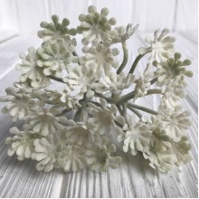 Веточка вакса, 13 см, оливковый, упаковка 10 шт.