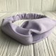 Повязка-переплет тканевая однотонная, 25 см, светло-лиловый, шт.
