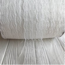 Кружево цветочек, 4,5 см, айвори, (не стрейчевое), бобина 270 м