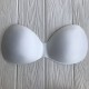 Вкладиш поролоновый (чашки) для бюстгалтера (лифа) с push-up, размер 2(В), белый, 10 шт.
