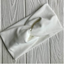 Повязка трикотаж рубчик, 11 см, белый, шт.