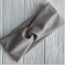 Повязка кашемировая, 11 см, бежевый, шт.