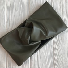 Повязка экокожа (флис), 12 см, хаки, шт.