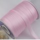 Косая бейка атласная, 1,5 см, светло-розовая, рулон 90 м